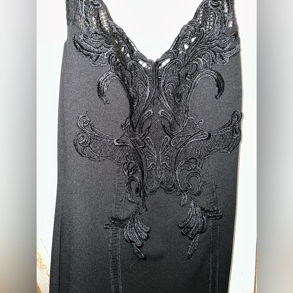 Black Dress with Lace